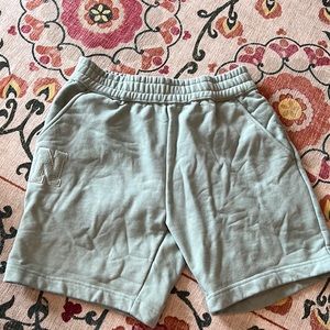 KROST seafoam green NYC sweat shorts